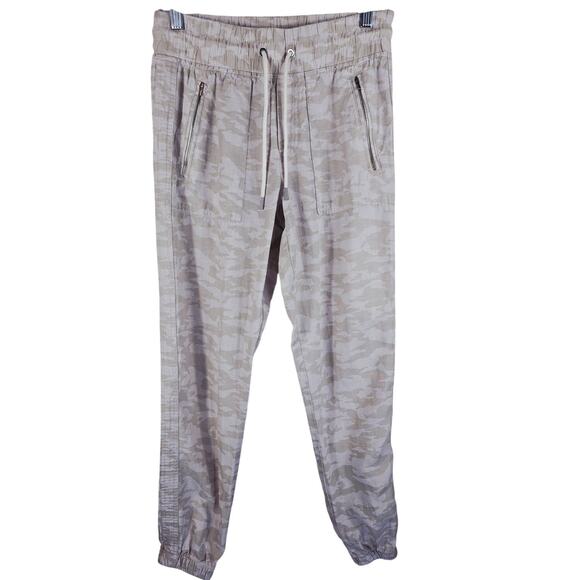 ATHLETA Cabo Linen Women's Drawstring Zip Pockets Jogger Women's 2 - Picture 1 of 4